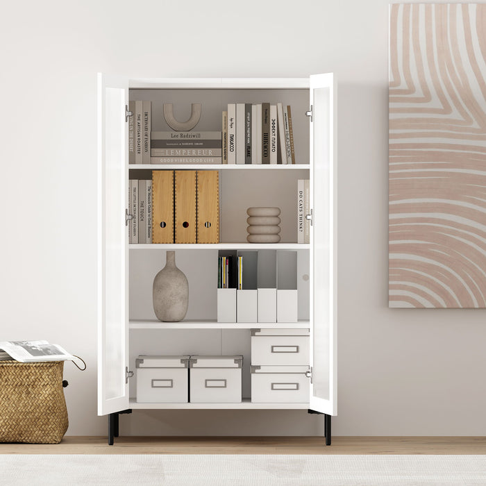 Manhattan Abbey - Bookcase Cabinet