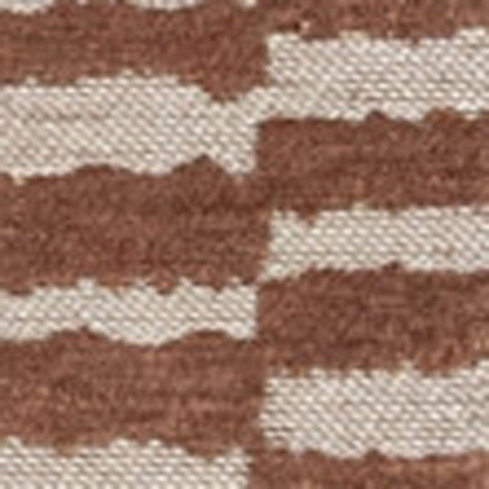8' X 11' Geometric Berber Washable Area Rug With UV Protection (609867) - Brown / Beige