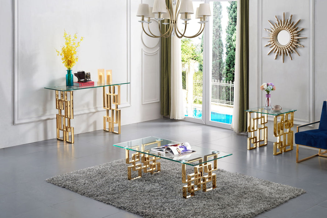 Pierre - Console Table - Gold