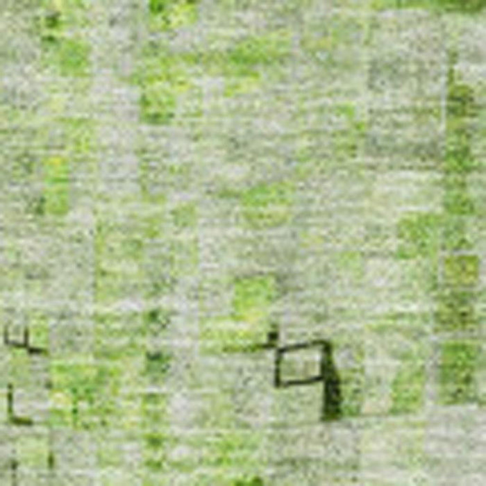 10' X 14' Abstract Washable Area Rug With UV Protection (650254) - Green / Gray