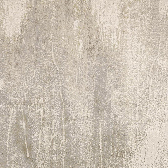 13' X 20' Abstract Area Rug - Ivory Gray And Gold