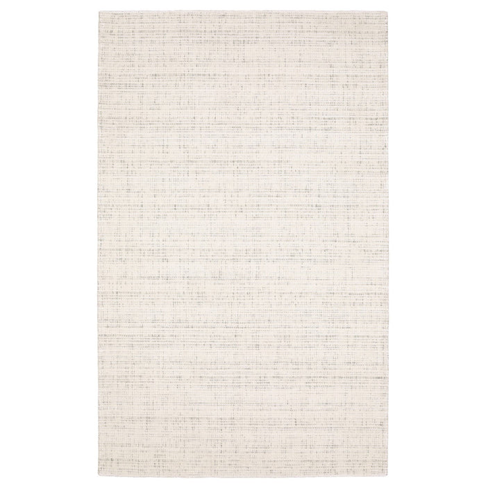 8' X 10' Striped Hand Tufted Area Rug - Ivory And Gray