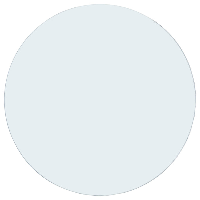 60-inch 12mm Round Clear Tempered Glass Top