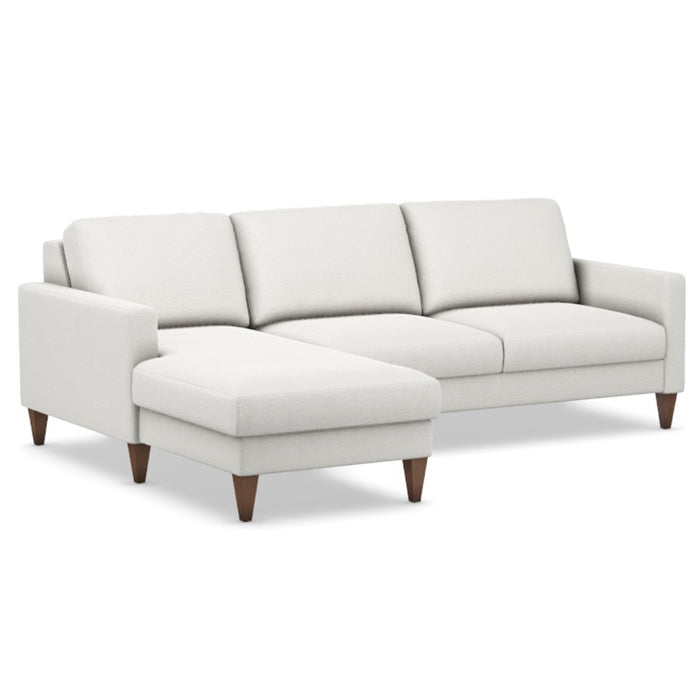 Slofa The Cozy Sectional Sleeper Sofa by Omnia Leather (with Storage Chaise on the LEFT)