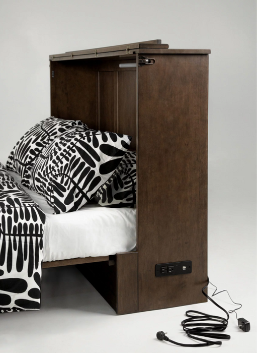 EXPRESS Murphy Cabinet Bed in Normandy Finish, FULL Size.