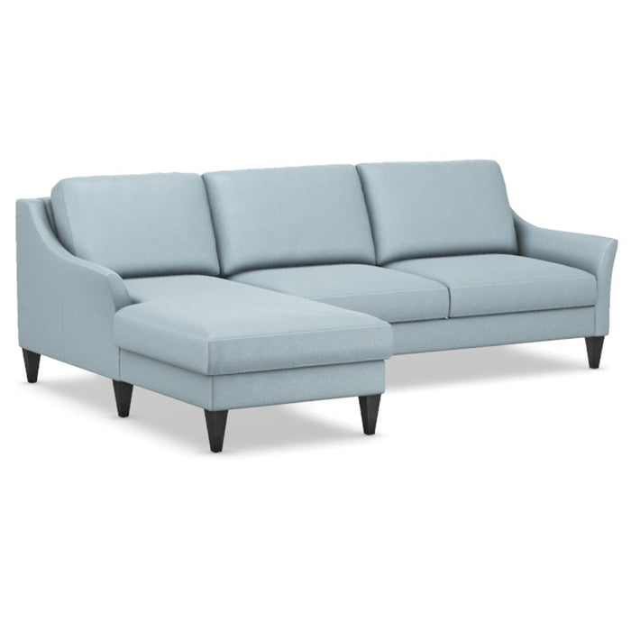 Slofa The Harmony Sectional Sleeper Sofa by Omnia Leather (with Storage Chaise on the LEFT)