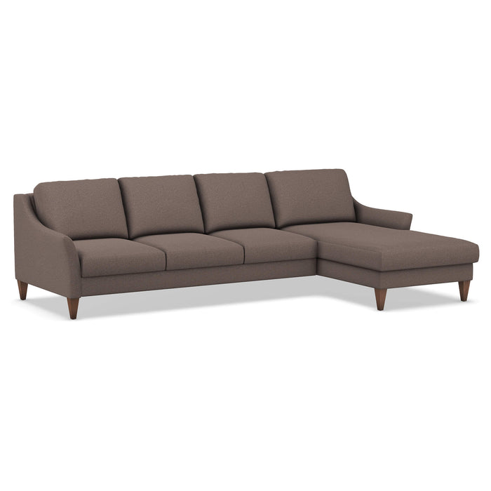 Slofa The Harmony Sectional Sleeper Sofa by Omnia Leather (with Storage Chaise on the RIGHT)