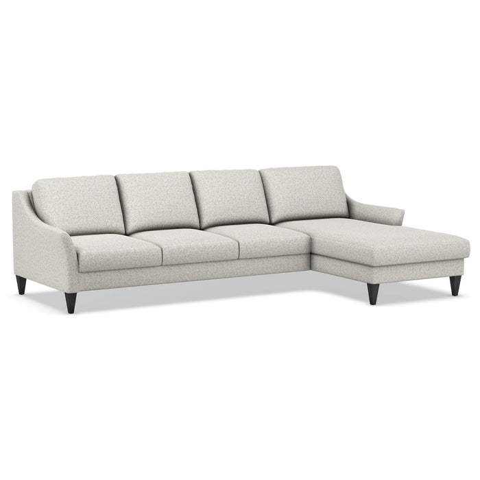 Slofa The Harmony Sectional Sleeper Sofa by Omnia Leather (with Storage Chaise on the RIGHT)