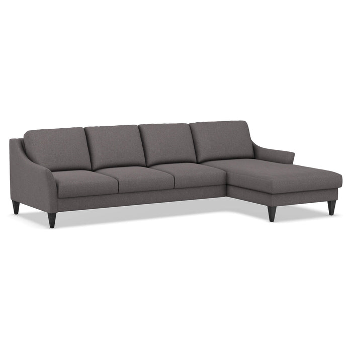 Slofa The Harmony Sectional Sleeper Sofa by Omnia Leather (with Storage Chaise on the RIGHT)