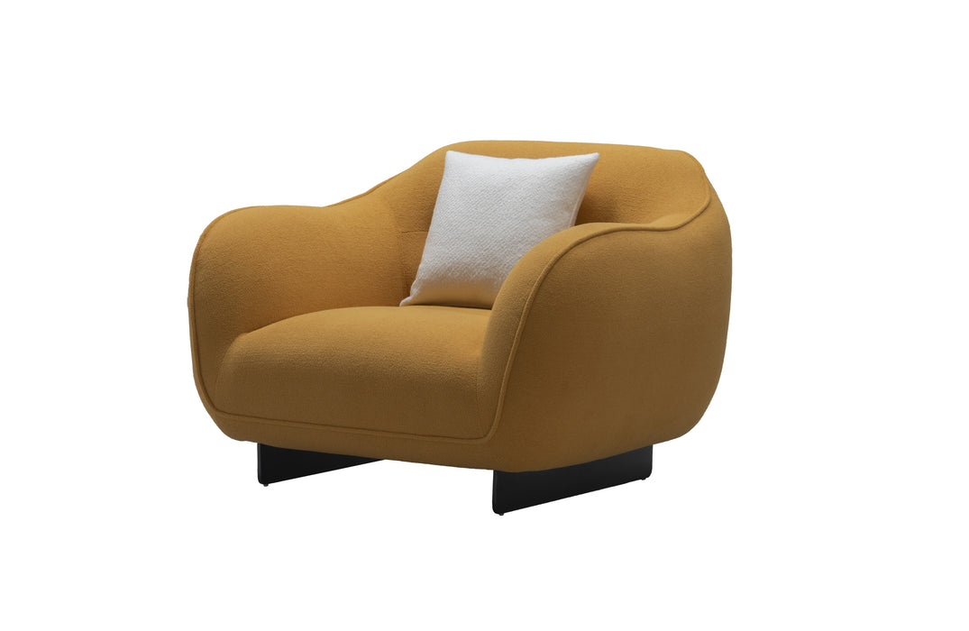 J & M Furniture HF5009 Chair in Yellow