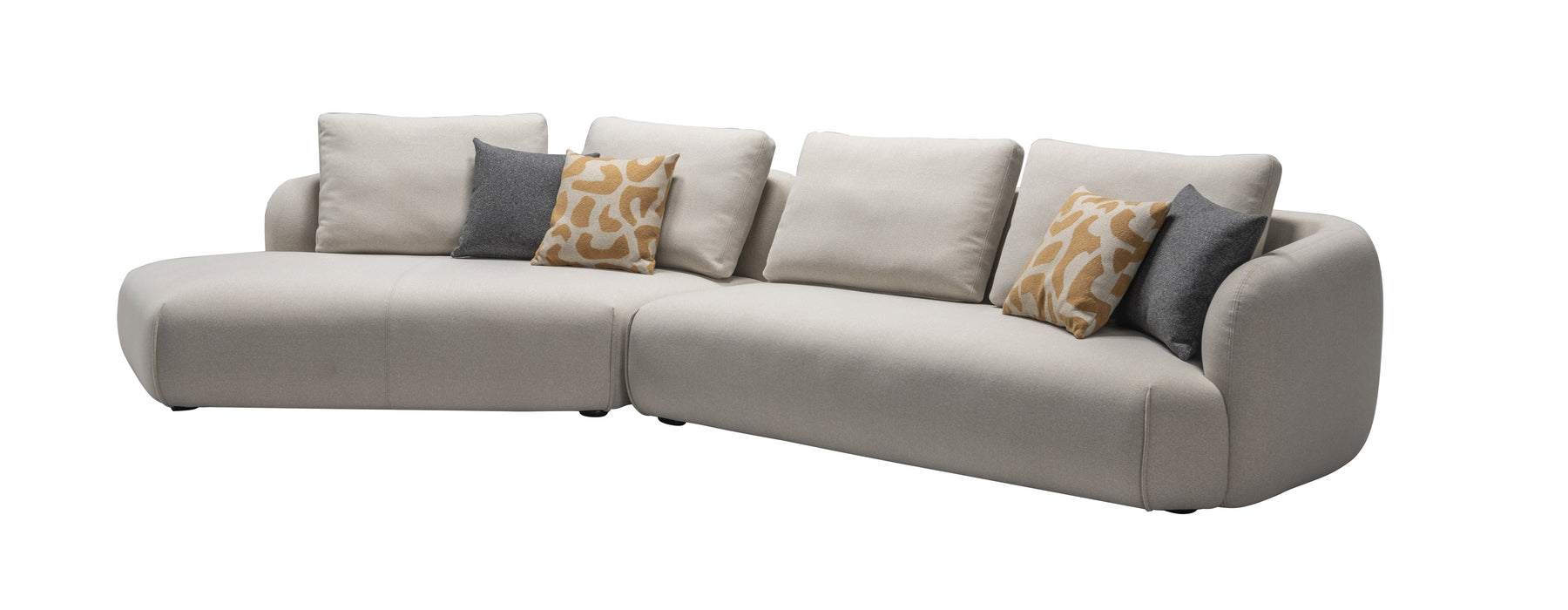 J & M Furniture HF5510 Sofa in Grey