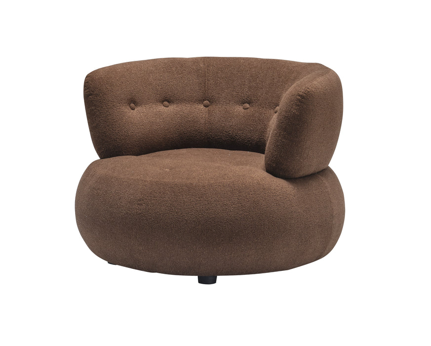 J & M Furniture HF5512 Chair in Brown