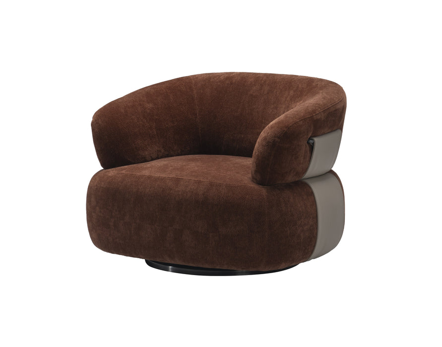 J & M Furniture HF6016A Chair in Brown