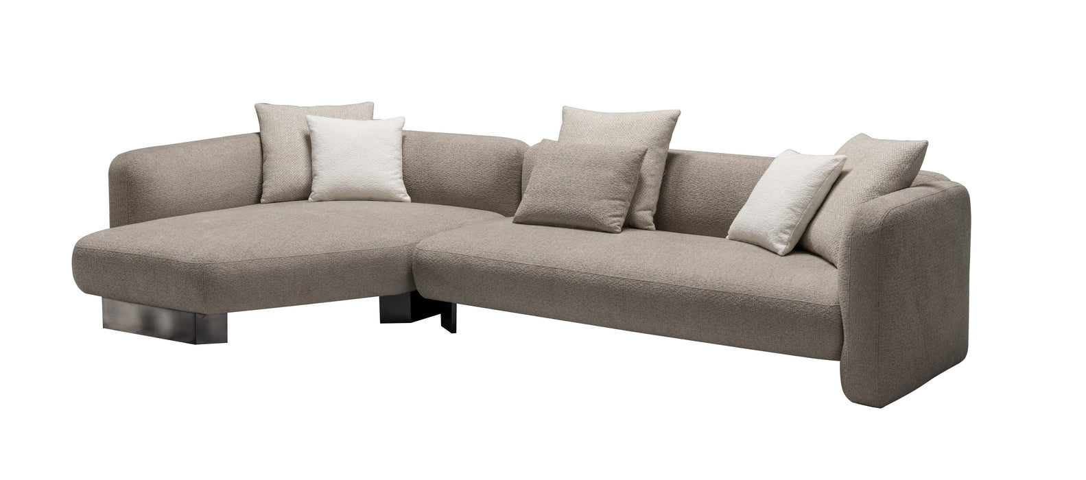 J & M Furniture HF5516 Sectional in Beige