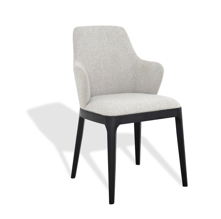 J & M Furniture LP HN91 Dining Chair in Light Grey