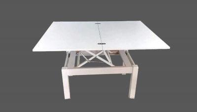 Cosmos Rectangular Transformer Table WHITE