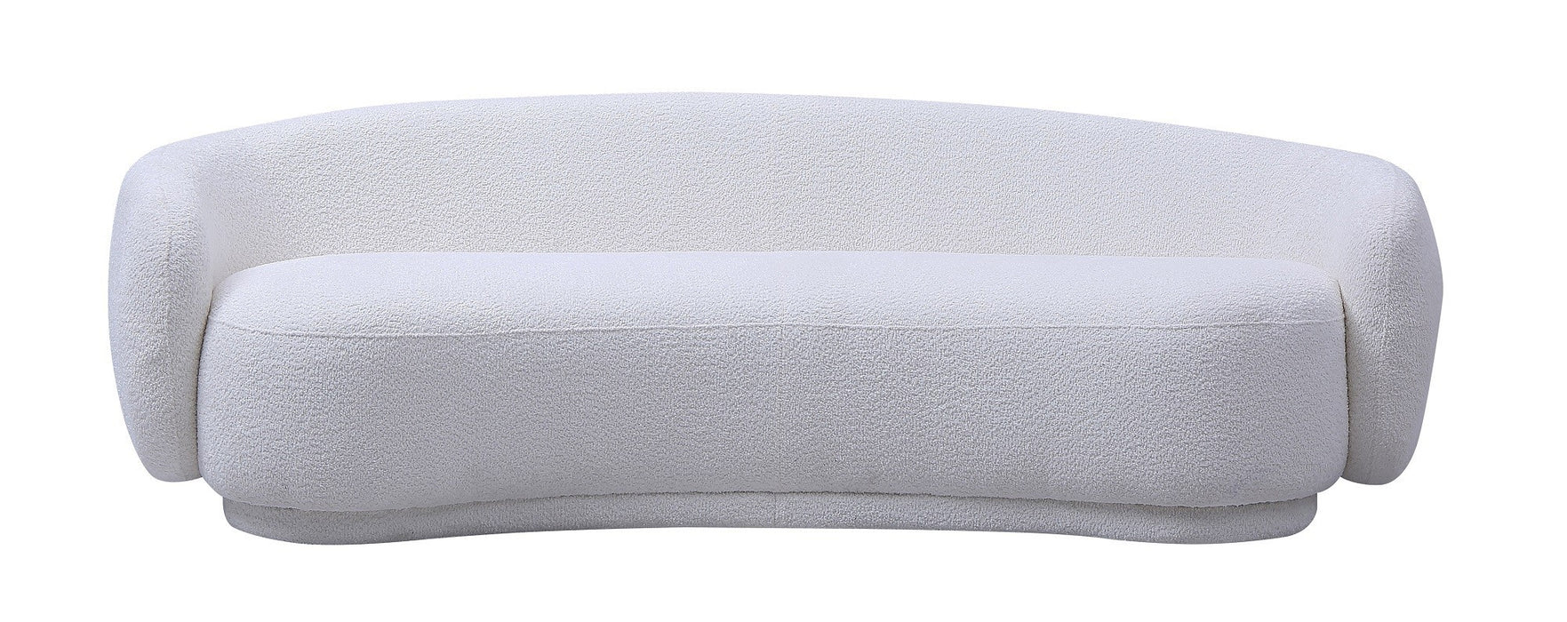 J & M Furniture Lounge Sofa in Off White