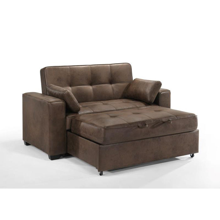 Night & Day Furniture Brooklyn Full Sofa Sleeper - Walnut
