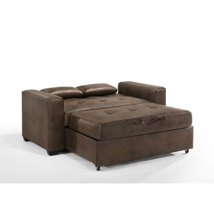 Night & Day Furniture Brooklyn Full Sofa Sleeper - Walnut