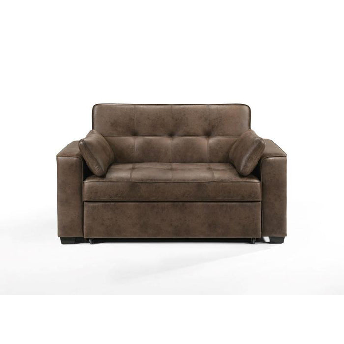 Night & Day Furniture Brooklyn Full Sofa Sleeper - Walnut