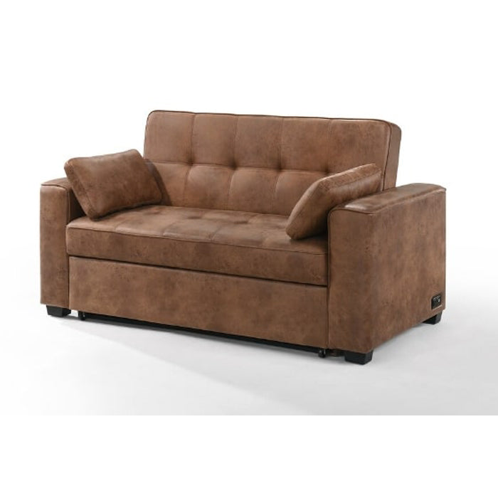 Night & Day Furniture Brooklyn Queen Sofa Sleeper - Cognac