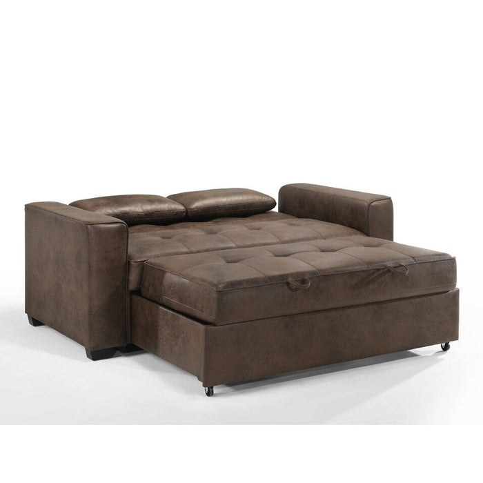 Night & Day Furniture Brooklyn Queen Sofa Sleeper - Walnut