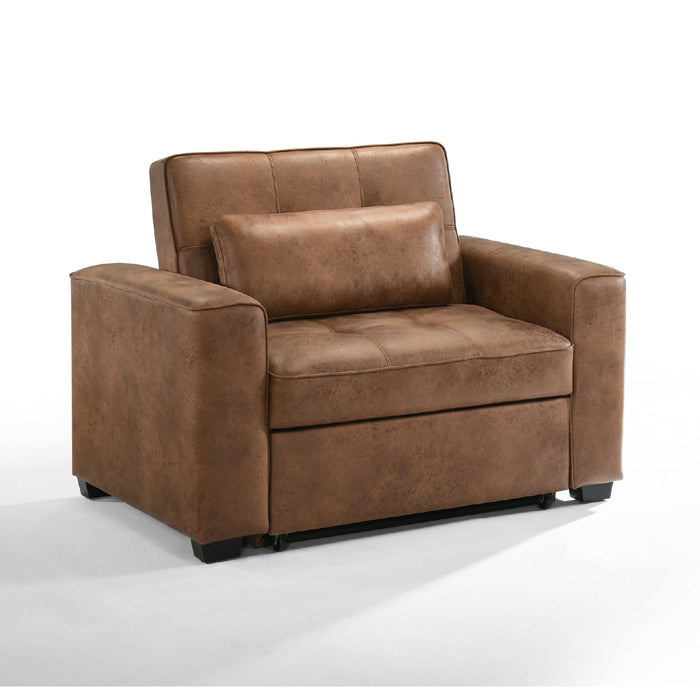 Night & Day Furniture Brooklyn Twin Sofa Sleeper - Cognac