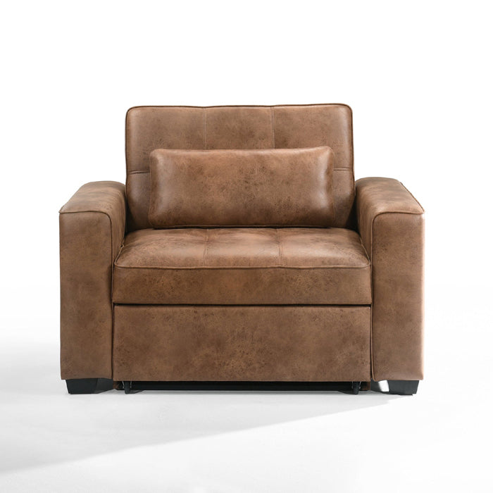 Night & Day Furniture Brooklyn Twin Sofa Sleeper - Cognac