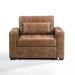 Night & Day Furniture Brooklyn Twin Sofa Sleeper - Cognac