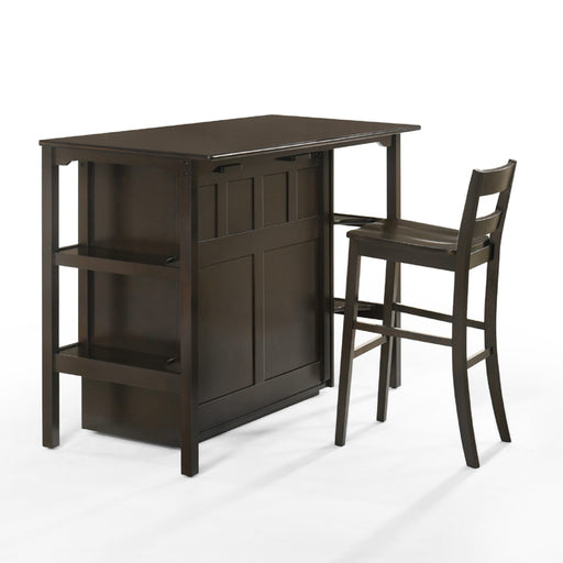 Night & Day Furniture Siesta Desk Murphy Cabinet Bed - Stonewash