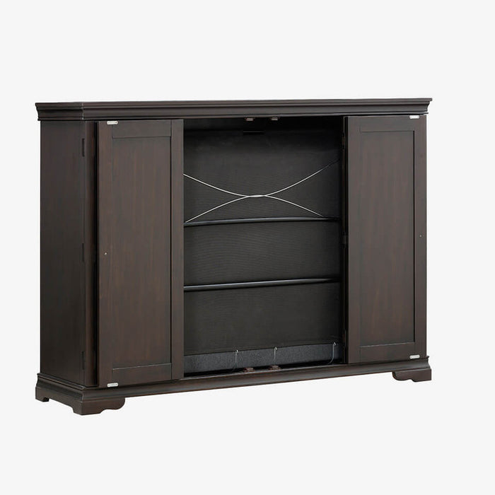 Night & Day Furniture San Sebastian Full Cabinet Bed - Espresso
