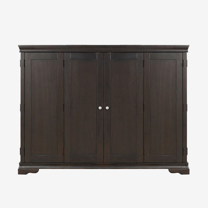 Night & Day Furniture San Sebastian Full Cabinet Bed - Espresso