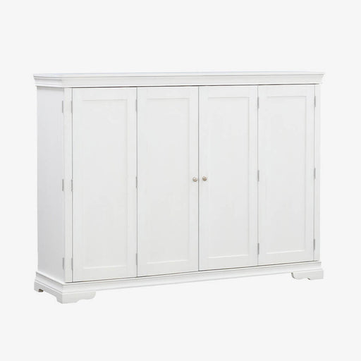 Night & Day Furniture San Sebastian Full Cabinet Bed - White