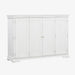 Night & Day Furniture San Sebastian Queen Cabinet Bed - White