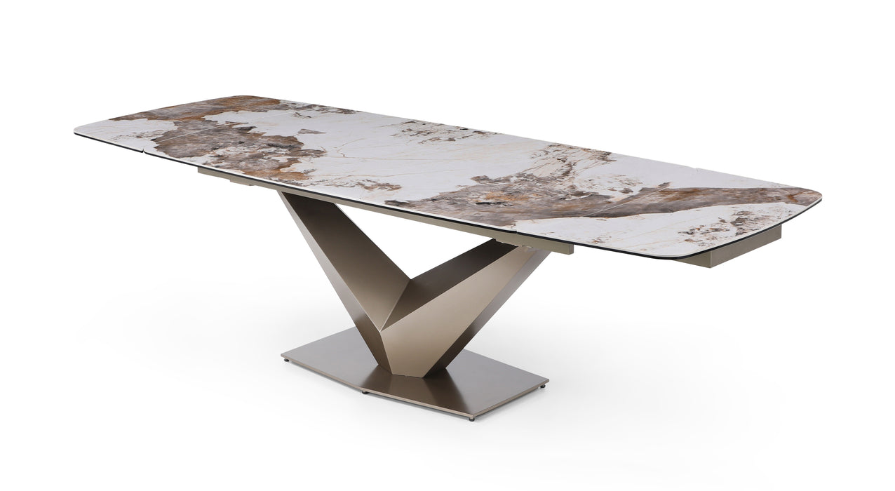 J & M Furniture MC Pandora Extension Table in Browns