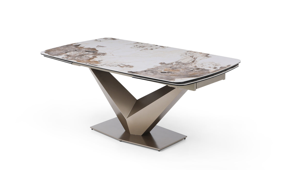 J & M Furniture MC Pandora Extension Table in Browns