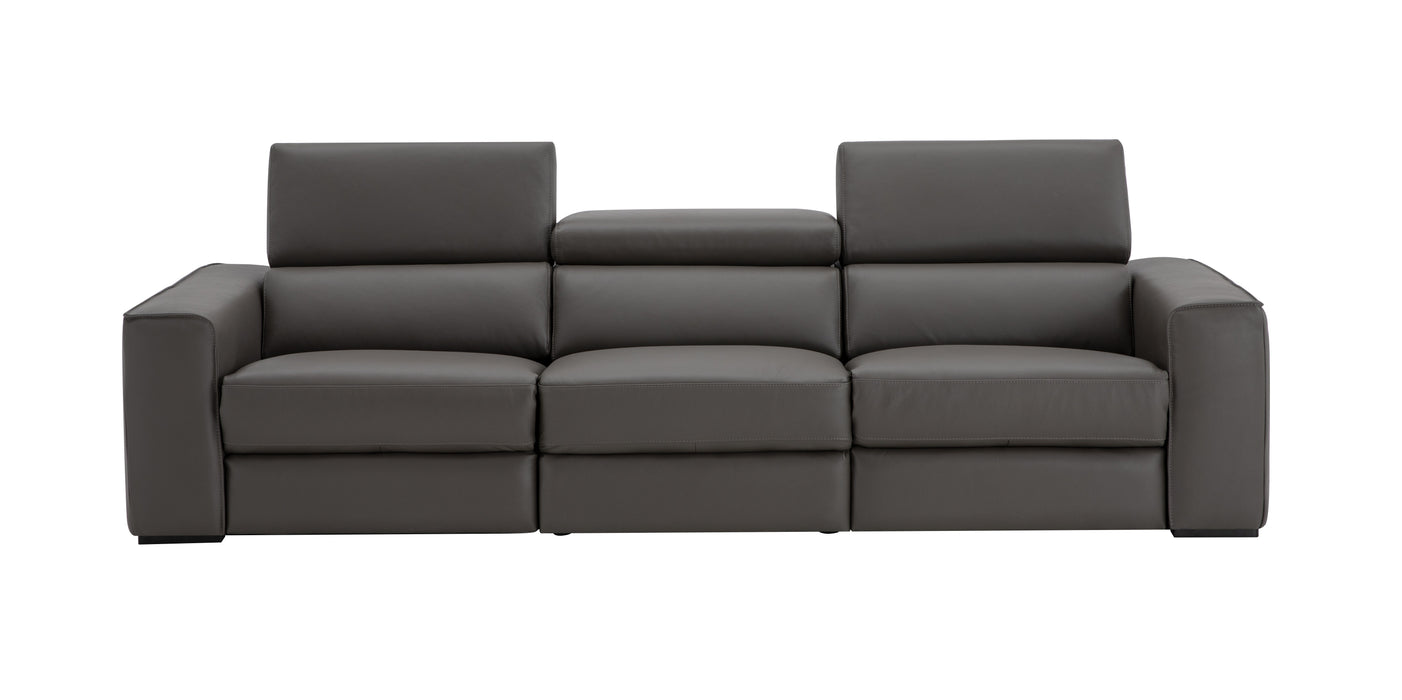 J & M Furniture Picasso Sofa in Dark Grey