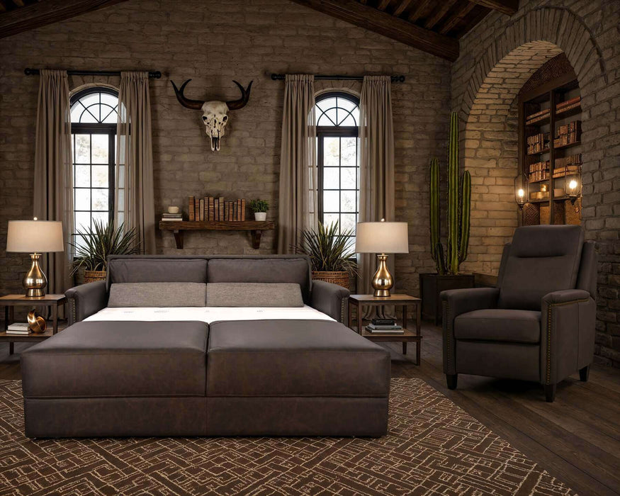 Slofa The Retreat Sleeper Sofa by Omnia Leather