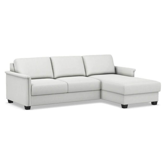 Slofa The Retreat Sectional Sleeper Sofa by Omnia Leather (with Storage Chaise on the RIGHT)