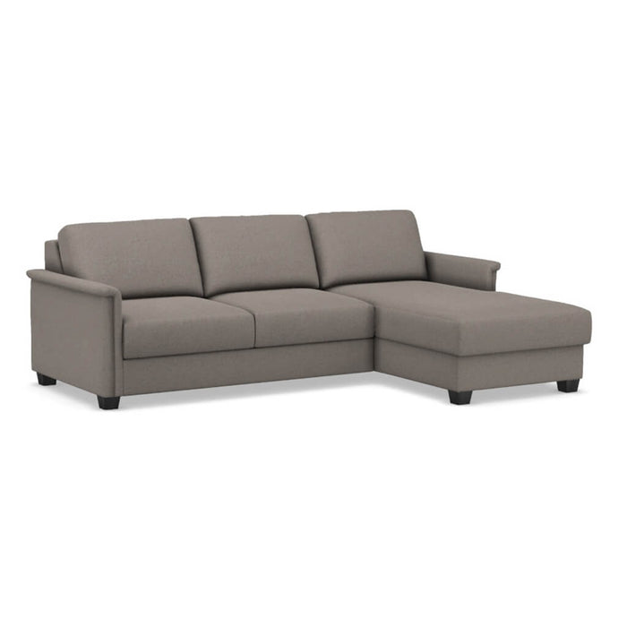 Slofa The Retreat Sectional Sleeper Sofa by Omnia Leather (with Storage Chaise on the RIGHT)
