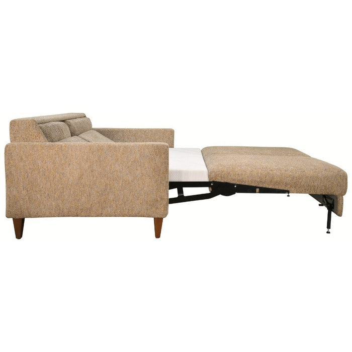 Slofa The Bliss Sectional Sleeper Sofa by Omnia Leather (with Storage Chaise on the RIGHT)