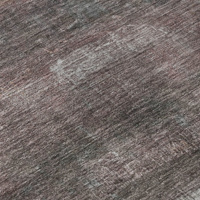 10' X 14' Abstract Washable Area Rug With UV Protection (718442) - Rust / Ivory