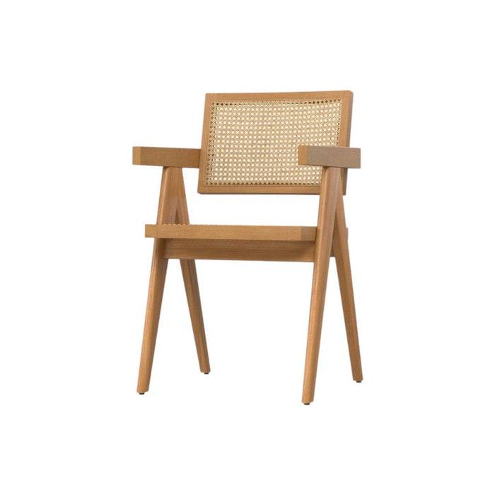 Wood Dining Parsons Chairs (Set of 2) - Natural / Light Brown