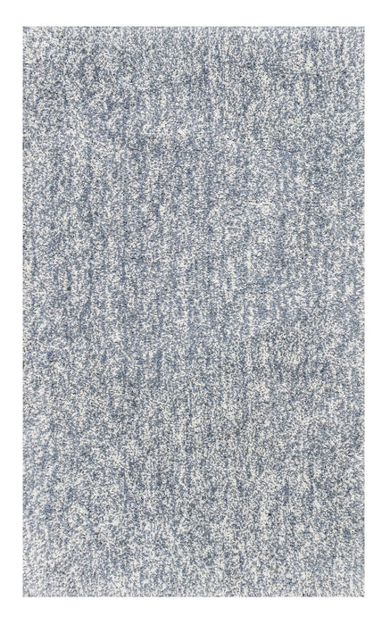 9' x 13' Abstract Hand Woven Area Rug - Gray And Ivory