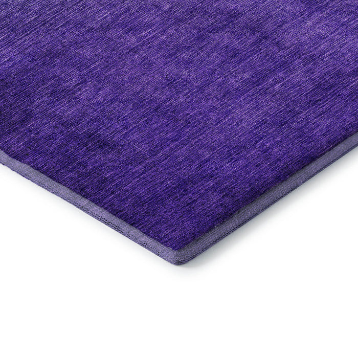 9' X 12' Ombre Washable Area Rug With UV Protection (650379) - Green / Purple