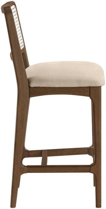 Atrium - Counter Stool With Brushed Brown Base (Set of 2)