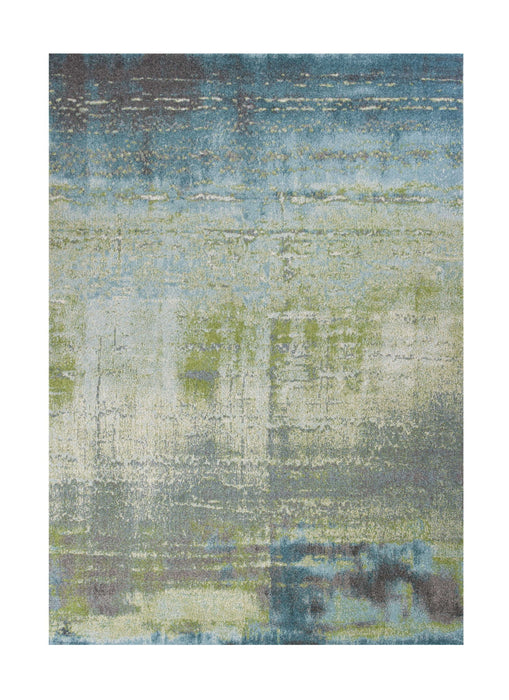 9' x 13' Polypropylene Area Rug - Blue Or Green