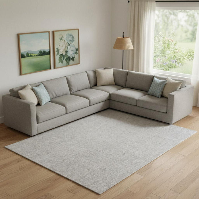 8' X 10' Hand Woven Area Rug (721560) - Gray