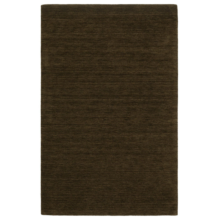 5' X 8' Casual Wool Hand Tufted Area Rug - Brown