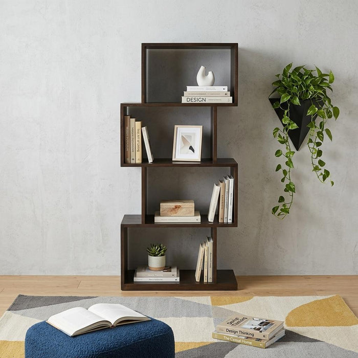 Three Tier Bookcase - Dark Brown